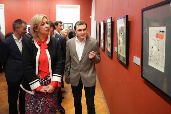 Он рисовал за Родину: открылась выставка легендарного карикатуриста Бориса Ефимова