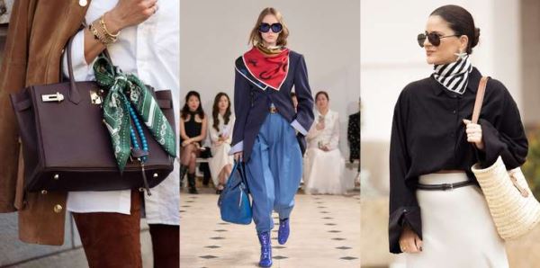 Подари мне платок: как стильно носить его осенью 2025