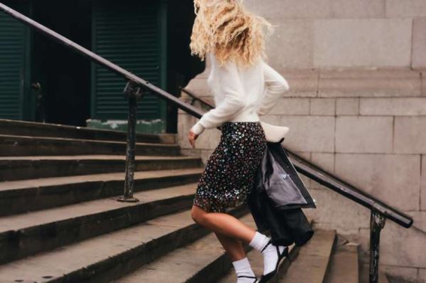 В пир и в мир: блестки и пайетки в кэжуал-образах, как не скатиться в вульгарность